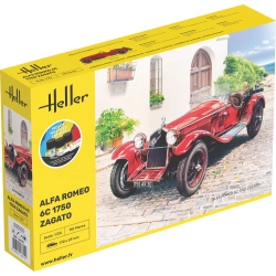 HELLER 56715 STARTER KIT Alfa Romeo 6C 1750 Zagato - 1:24