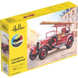 HELLER 56733 STARTER KIT Citroen C4 Fire Brigade - 1:24
