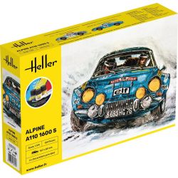HELLER 56745 Starter Set - Alpine A 110 - 1:24