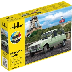 HELLER 56759 Starter Set - Renault 4 TL/GTL - 1:24