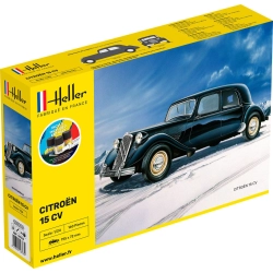 HELLER 56763 Starter Set - Citroen 15 CV - 1:24