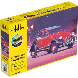 HELLER 56766 Starter Set - Citroen 2 CV Charleston - 1:24