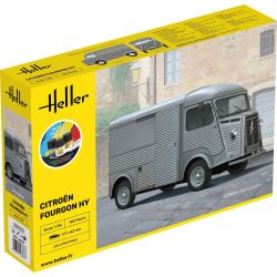 HELLER 56768 Starter Set - Citroen Fourgon HY - 1:24