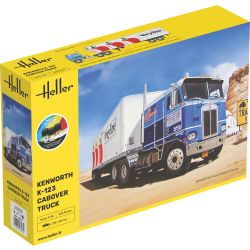 HELLER 56793 STARTER KIT Kenworth K-123 Cabover Truck - 1:43