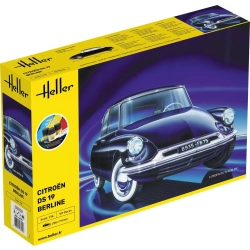 HELLER 56795 STARTER KIT Citroen DS 19 - 1:16