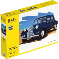 HELLER 56799 STARTER KIT Citroen 15 SIX Traction Avant - 1:8
