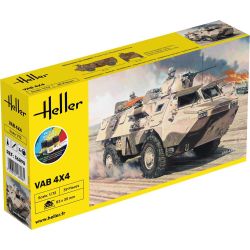 HELLER 56898 Starter Set - Transporter opancerzony VAB 4x4 - 1:72