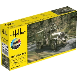 HELLER 56996 Starter Set - GMC CCKW 353 - 1:72