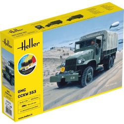 HELLER 57121 Starter Set - Ciężarówka GMC - 1:35