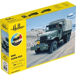 HELLER 57121 Starter Set - Ciężarówka GMC - 1:35