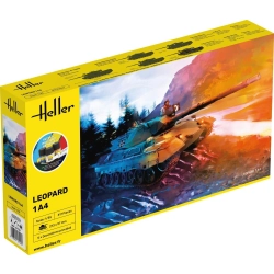 HELLER 57126 Starter Set - Leopard 1A4 - 1:35