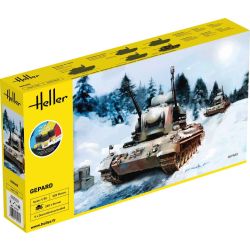 HELLER 57127 Starter Set - Działo przeciwlotnicze Gepard (FlakPz Gepard) - 1:35