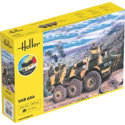 HELLER 57141 STARTER KIT VAB 6x6 - 1:35