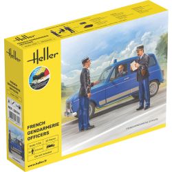 HELLER 58751 Starter Set - Figurki - Żandarmi - 1:24