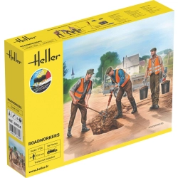HELLER 58754 STARTER KIT Road Workers - 1:24