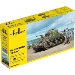 HELLER 79892 M4 Sherman D-Day - 1:72