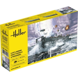 HELLER 79995 LCVP Landing Craft Vehicle - 1:72