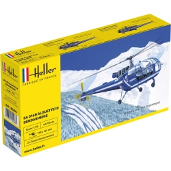 HELLER 80286 SA 316 Alouette III Gendarmerie - 1:72