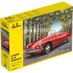 HELLER 80796 Citroen DS19 Cabriolet - 1:16