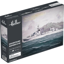 HELLER 81093 2 modele fregat E50 - 1:400