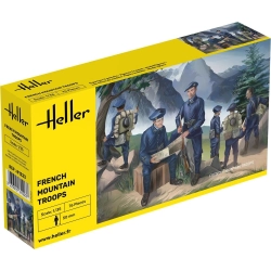 HELLER 81223 Figurki - French Mountain Troops - 1:35