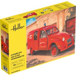 HELLER 82701 Citroen 2CV AZU-B 250 Fourgonnette - 1:24