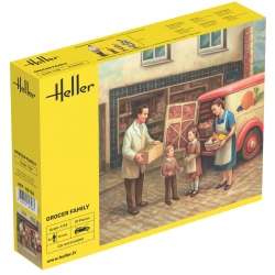 HELLER 82758 Grocer Family - 1:24