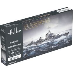 HELLER 85009 Marceau + Zerstörer Z31 Twinset - 1:400