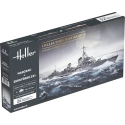 HELLER 85009 Marceau + Zerstörer Z31 Twinset - 1:400