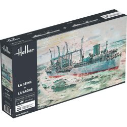 HELLER 85050 La Seine + La Saone Twinset - 1:400
