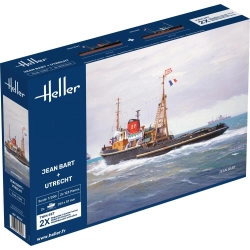 HELLER 85602 Jean Bart + Utrecht Twinset - 1:200
