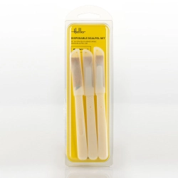 HELLER 99006 Disposable scalpel set (3 pieces)