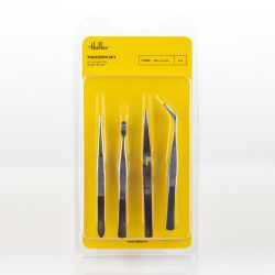 HELLER 99023 Tweezers Set (4 pieces)