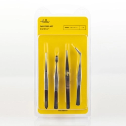 HELLER 99023 Tweezers Set (4 pieces)