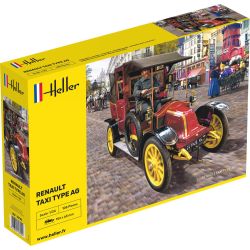 HELLER 30705 Renault Taxi Type AG - 1:24
