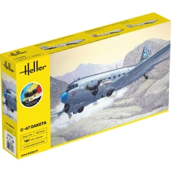 HELLER 35372 Starter Set - Douglas C-47 Dakota - 1:72