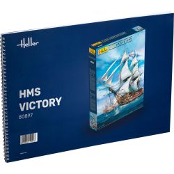 HELLER 80897176 HMS Victory 80897 - książka / instrukcja