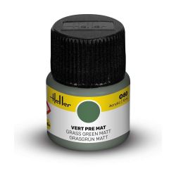 HELLER 9080 Acrylic Colour 080 Grass Green Matt