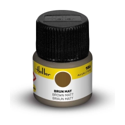 HELLER 9186 Acrylic Colour 186 Brown Matt
