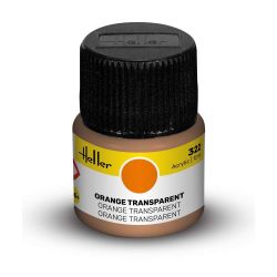 HELLER 9322 Acrylic Colour 322 Orange Transparent