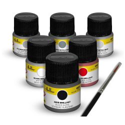 HELLER 9403 Acrylic Colour Set ”Sports Car” 6 x 12 ml + Brush