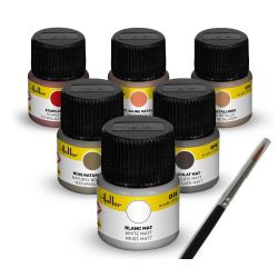 HELLER 9406 Acrylic Colour Set ”Sailing Ships” 6 x 12 ml + Brush
