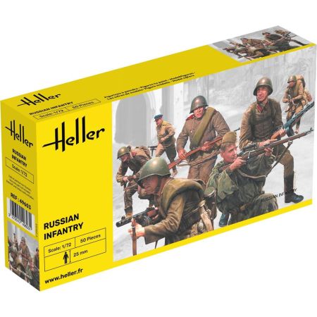 HELLER 49603 Figurki - Piechota radziecka - 1:72