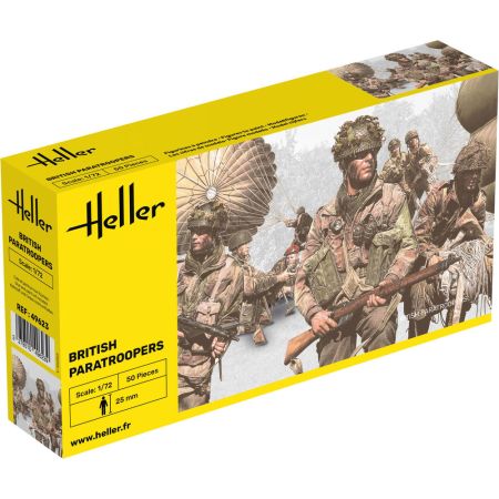 HELLER 49623 Figurki - Spadochroniarze brytyjscy - 1:72