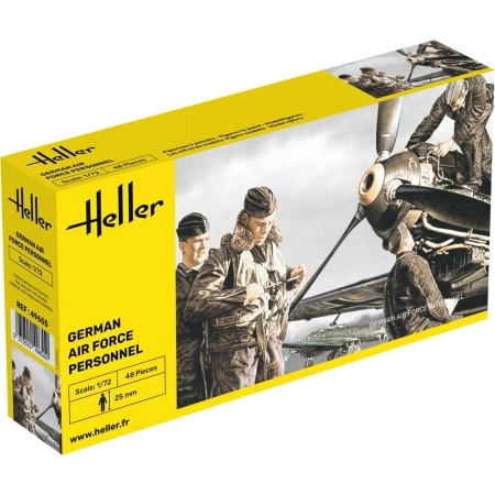 HELLER 49655 Figurki - Obsługa Luftwaffe - 1:72