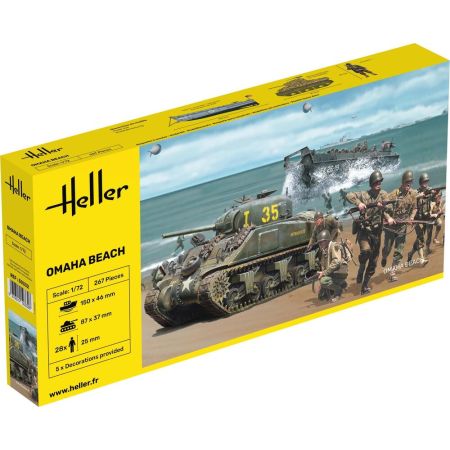 HELLER 50332 Omaha Beach - 1:72