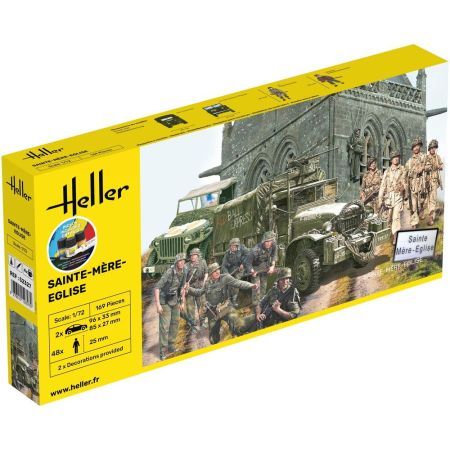 HELLER 52327 Starter Set - Sainte-Mere-Eglise - 1:72