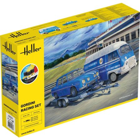HELLER 52328 Starter Set - Gordini Racing Set - 1:24