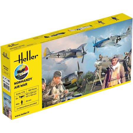 HELLER 52329 Starter Set - Normandy AirWar - 1:72