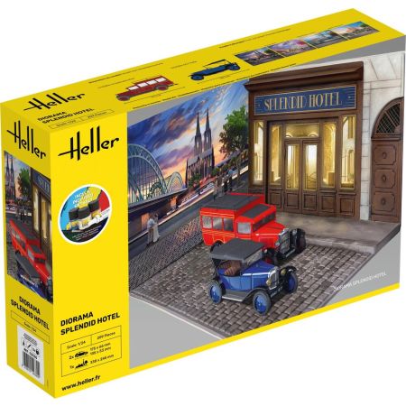 HELLER 52330 STARTER KIT Diorama Splendid Hotel - 1:24